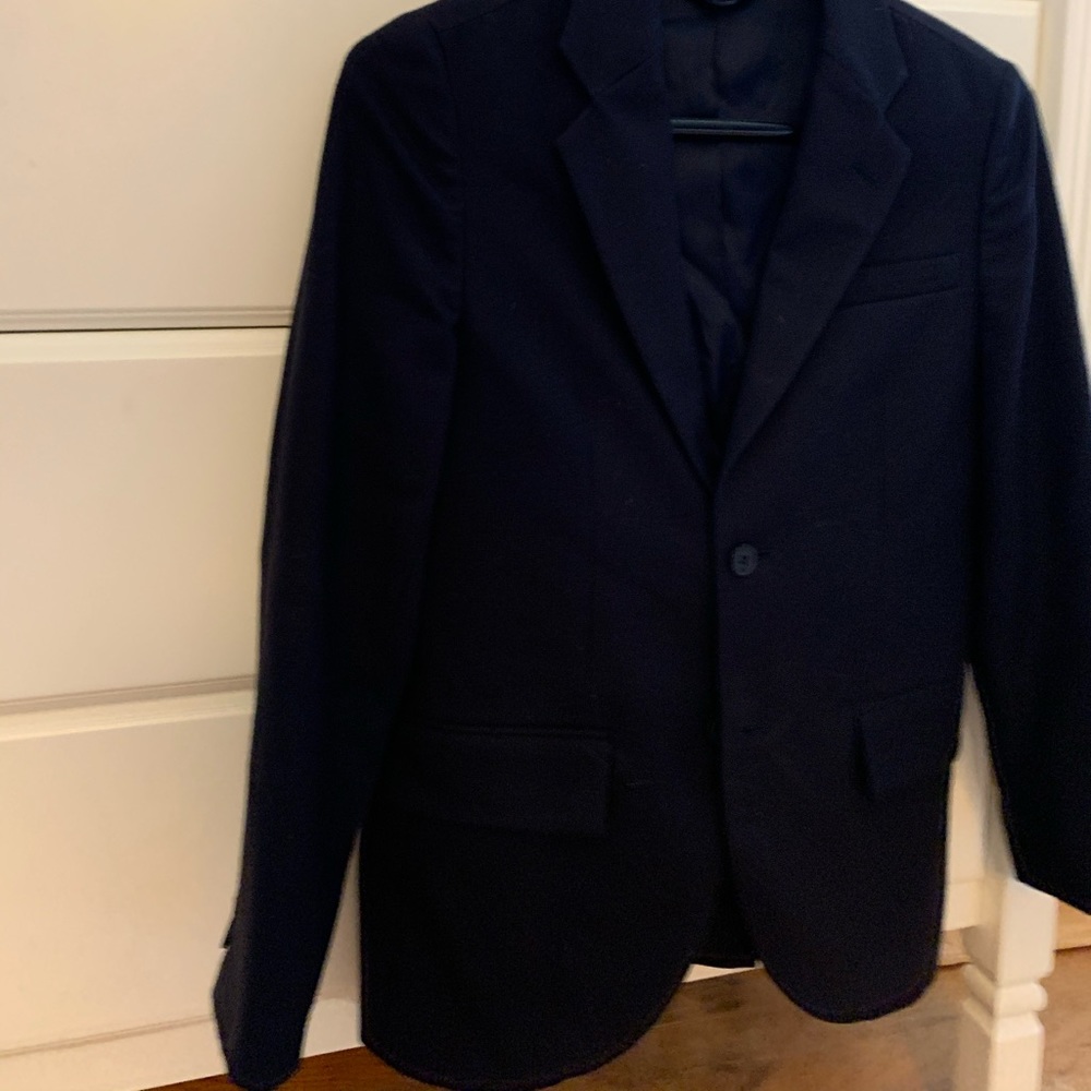 Boys navy blazer sized 12